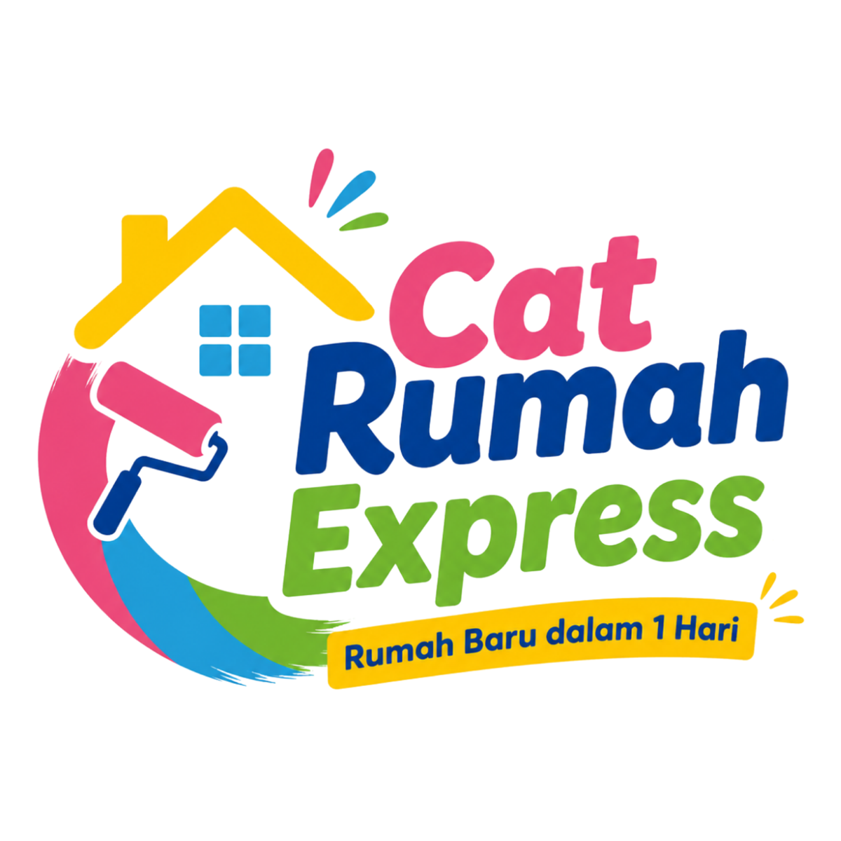 Logo Cat Rumah Express